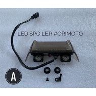 💯 ORIGINAL LED / LAMPU SPOILER / BRAKE / BREK YAMAHA Y125 Y125Z Y125ZR 125Z 125ZR 5BU 5XK 5CT ORIMOT