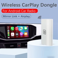 อะแดปเตอร์ Carplay ไร้สาย Android กล่องสตรีมมิ่งอัตโนมัติกล่อง Carplay Ai Box สำหรับเบนซ์ VW Audi Kia Skoda วอลโว่ฮอนด้า Hyundai