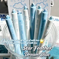 4pcs Cute Gel Pens Retractable Pens 0.5mm Aesthetic Gel Pens Kawaii Mechanical Black Ink Stationery