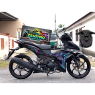 ❉⊙EXCITER 150 MALAYSIA DECALS FOR SNIPER 150 V1/V2 (DUAL COLORWAY)