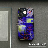 Case Realme Note 70 - Casing Realme Note 70 Glass Kaca - Softcase Realme Note 70 Terbaru - Silikon R