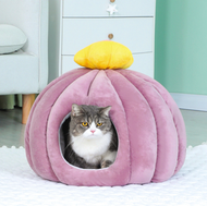 日本暢銷 - 寵物貓狗床墊 寵物狗狗床 貓窩 狗窩 加厚封閉式 Size L - 紫色 45*37cm