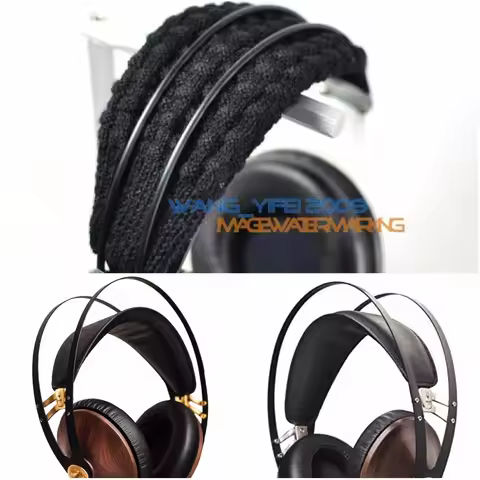 Widened Pure Wool L Size Headband Cushion For Meze 99 Classics Walnut Silver,Walnut Gold,Maple Silve