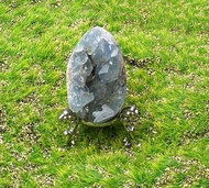 天然原礦天青雨滴 天青石鎮 藍水晶 療癒 淨化 開運 能量