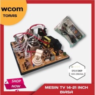 SALE Mesin TV tabung china WCOM TORAS 14INCH - 21 inch TABUNG free