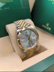 ROLEX 勞力士 41mm 126333-0002 銀色錶面