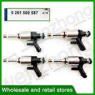 06b906036F 06B906036C  0261500587  gen 3  1.8T Fuel injectors 0 261 500 587 06b 906 036 F 06B 906 03
