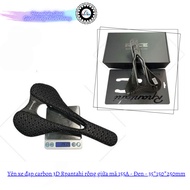 Rpantahi 3D carbon bicycle saddle hollow middle code 155A - Black - 35*150*250mm (piece)