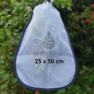 Oblong Garden Net Nylon Fruit Mesh (bag) for Pest Control Jaring Membalut Buah Panjang SHS KEBUN