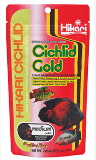 Hikari Cichlid Gold Medium Floating 250gm