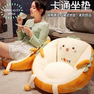 Futon Lazy Stool Tatami Cushion Backrest Integrated Floor Bedroom and Household Floor Seat Cushion Chair Thick Cushion QBAS