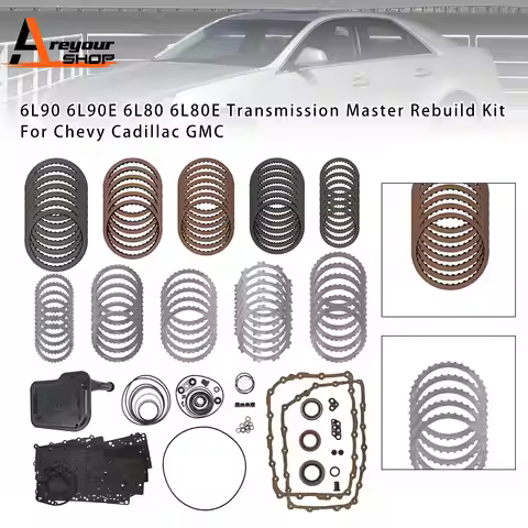 6L90 6L90E 6L80 6L80E Transmission Master Rebuild Kit for Chevy Cadillac GMC