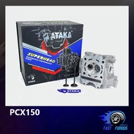 ATAKA Cylinder Head  PCX 150 /Click 125/ 150 V1 V2 /ADV 150 Vario 150 2 Valve 4.5 25/30 26/31 24/29