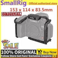 SmallRig “Black Mamba” Series Camera Cage for Panasonic LUMIX GH6 with 1/4"-20, ARRI 3/8"-16 Locatin