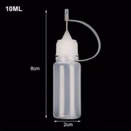10ml Mini Dropper Bottle + Needle Dropper Bottle Cap 10ml Liquid Empty Needle Bottle Mini Sauce Bott