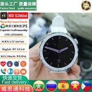 HD X2Mini Smart Watch AMOLED Screen High-Value Round Ladies with Watchsapp Watch