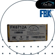 FBK Brake Shoes Proton Saga 12V ,Iswara ,WIra 1.3/1.5 (Rear) -FK6712A