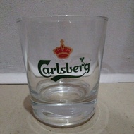 Carlsberg whisky beer glass collectible