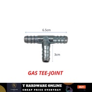 Gas Hose Connector Tee-Joint 3 Way/Penyambung Wayar Gas/Gas stove T-Joint