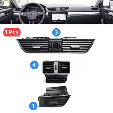 Ruili333 Air AC Vent for Skoda Superb III Chrome Air Conditioning Outlet AC Ventilation Instrument p