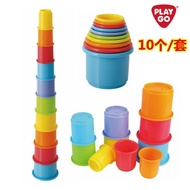 Stacking Cup Stacking Music Playgo Playgo Stacking Cup Rainbow Tower Stacking Music Baby Cup Set Toy