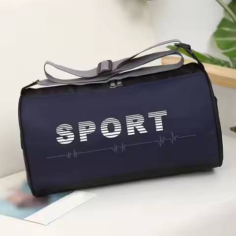 Large Capacity Sports Gym Bag Outdoor Crossbody Bag For Gym,/Yoga Studio Dry And Wet Handbag Portabl