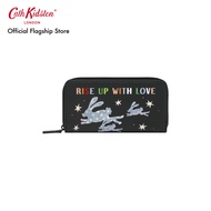 Cath Kidston Continental Zip Wallet Spirit Animals Ditsy Navy กระเป๋า กระเป๋าสตางค์ กระเป๋าแคทคิดสตัน