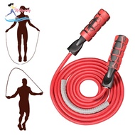 [Whweight] Weighted Jump Rope Jumping Rope Sweat Absorbing Handle 9mm Thick Cotton Jump