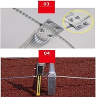 Dar Fire Ladder Aluminum Window Steel Wire Fire Escape Ladder