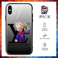 Premium Lv Donald Duck IPBOX Printed Case for Iphone 5 - Iphone 12Promax