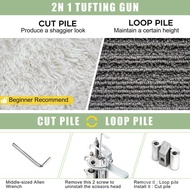 Tufting Cross-Border Cut Velvet Shop Carpet diy Gun Cluster 1 Gun Loom Handmade Velvet Ready Stock g