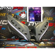 Ori DYNOPRO LC V8 Fi PILOT LIGHT BLUETOOTH ADJUSTABLE LED YAMAHA LC135 LAMPU GABAN DYNOPROJECT PROTA
