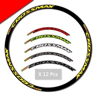 Mavi CROSSMAX Mountain bike wheel rim set Stickers MTB DH replacement Decals