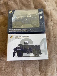 全新 微影 Tiny 04 警察 PTU 煞臣 SAXON 94及96 裝甲車 套裝