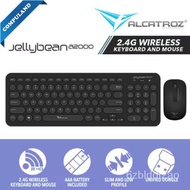 Alcatroz Jellybean A2000 2.4GHz Wireless Keyboard And Mouse Combo nnFd