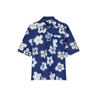 UNIQLO X MARNI Uniqlo Marni Co Branding Shirts Mens Dark Blue Cuban Collar Moderate Hawaii 449637-68