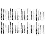 100 Pieces Multi-Material Tungsten Carbide Drill Bit Set for Porcelain Ceramic TileConcreteBrick(3mm