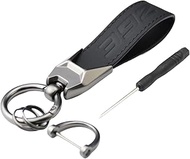 Embossed 392 Leather Keychain for Dodge Charger Challenger SRT Hornet R/T and Jeep Wrangler Gladiato