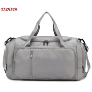 [tishita] Duffel Bag with Backpack Straps Large Capacity Convertible Backpack Duffel Padded Adjustab