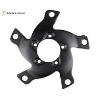 1 PCS E-Bike Mid Motor Chainring Adapter Spider BCD 130MM Black Bicycle Chainring Adapter for Bafang BBSHD G320 Motor