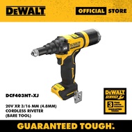 DEWALT DCF403NT-XJ 20V XR 3/16 MM (4.8MM) CORDLESS RIVETER - BARE TOOL