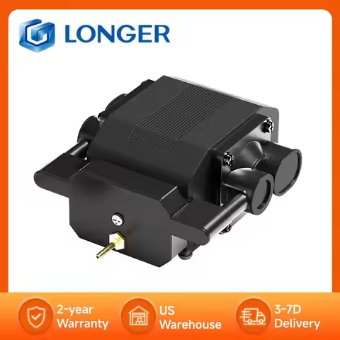 Longer RAY5 5W 10W 20W Laser Engraver Air Assist Kits, 30L/Min Max Air Flow, AC 220V 50HZ, 16W Max P