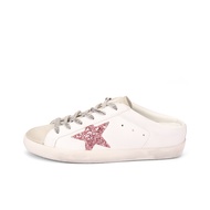Golden Goose Super Star Sabot Round Tip Closed Toe Slippers Womens White GWF00110.F005887.10386