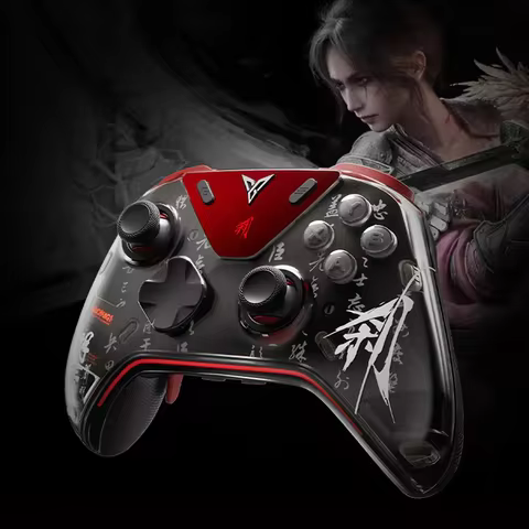 Flydigi Apex 5 Wuchang Version Wireless Force Feedback Gaming Controller with Tri-Mode Switch for PC