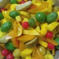 500g/1KG Jeruk Campur / Jeruk Mangga Kuning Jeruk Madu Pak Ali Original  Penang FREE Bekas Plastik