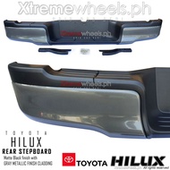 Toyota Hilux J E G V Conquest 2016 to 2025 Gray Oem Rear Bumper Stepboard / Step Board 1 set