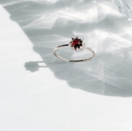 Sunshine石榴石戒指