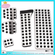 5PC Car Pedal Cover Accessories with Footrest for   W203 W222 W213 W205 W204 W211 W212 W210 X204 W21