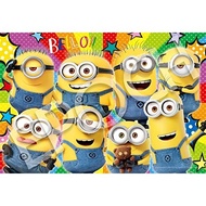 Epock 100 Large Piece Jig Saw Puzzle Minions Bello!! Minion (26x38cm) 26-904 With scoring ticket with glue Epoch