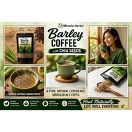 Barley Coffee With Chia Seeds Herbal Organic Coffee Mix